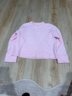 Abercrombie & Fitch Light Pink Crewneck Sweater